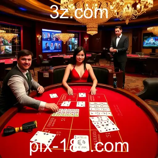 A Emoção dos Jogos de 'Live Dealers' no Pix188